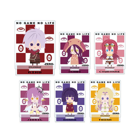 『ノーゲーム・ノーライフ ゼロ』トレーディング NordiQ アクリルスタンド(単位/BOX)【202509再販】
